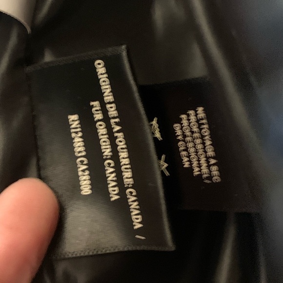 Rudsak Down Coat with leather and fur trim - Picture 12 of 14